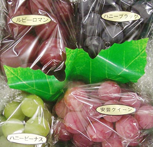 Amazon.co.jp: ぶどう品種 金シール (皮ごと) 49×14mm 楕円形